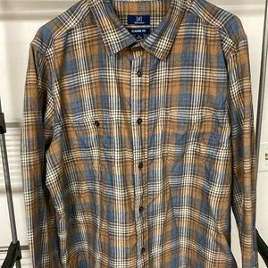 XL George button up long sleeve shirt